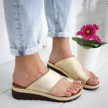 Load image into Gallery viewer, Sandalias cómodas con plataforma para mujer