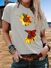 Load image into Gallery viewer, Camiseta casual de manga curta para mulheres