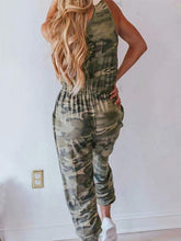 Load image into Gallery viewer, Macacão com colete camuflagem feminino