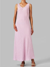 Load image into Gallery viewer, V Neck Sleeveless Dresses