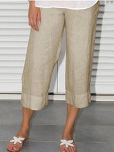 Load image into Gallery viewer, Women's linen short pants