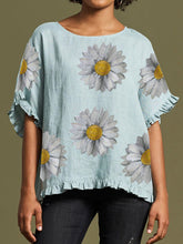 Load image into Gallery viewer, Camiseta feminina de gola redonda