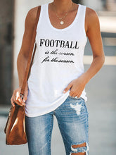 Load image into Gallery viewer, Futebol feminino é a temporada da temporada de tanques pintados
