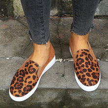 Load image into Gallery viewer, Comfortable leopard casual shoes for women
