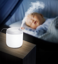 Load image into Gallery viewer, Umidificador de ar de grande capacidade de 600ml com luz LED
