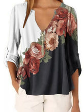 Load image into Gallery viewer, Women's Casual V-Neck Shirt
