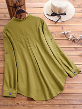 Load image into Gallery viewer, Camisa con estampado de mariposas para mujer