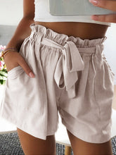Load image into Gallery viewer, Shorts de mujer con cintura elástica