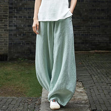 Load image into Gallery viewer, Pantalón casual de algodón de lino ramio