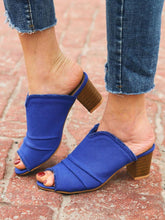 Load image into Gallery viewer, Sandalias de tacón alto de leopardo de moda salvaje para mujer