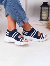 Load image into Gallery viewer, Sandálias de malha femininas casuais