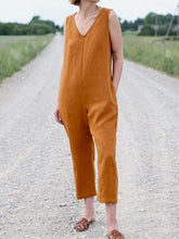 Load image into Gallery viewer, Linen jumpsuit