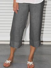 Load image into Gallery viewer, Women's linen short pants