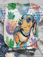 Load image into Gallery viewer, Camiseta estampada manga corta