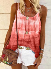 Load image into Gallery viewer, Women's loose-fit tank top with tie-dye print