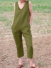 Load image into Gallery viewer, Linen jumpsuit