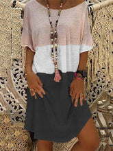 Load image into Gallery viewer, Vestido feminino com perna larga colorida