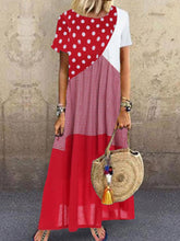 Load image into Gallery viewer, Vestido de costura de moda para mujer.