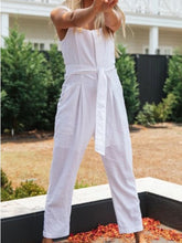 Load image into Gallery viewer, Cotton and linen overalls