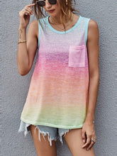Load image into Gallery viewer, Women's Round Neck Tie Dye Pocket Cardigan with Bow