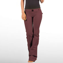 Load image into Gallery viewer, Women's low rise bootcut yoga pants with flap pockets