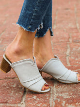 Load image into Gallery viewer, Sandalias de tacón alto de leopardo de moda salvaje para mujer