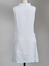 Load image into Gallery viewer, Vestido midi abotoado com bolso duplo