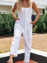 Load image into Gallery viewer, Cotton and linen overalls