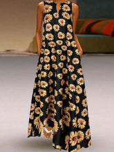 Load image into Gallery viewer, Vestido con estampado de margaritas para mujer