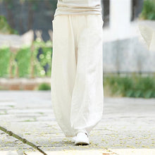 Load image into Gallery viewer, Pantalón casual de algodón de lino ramio