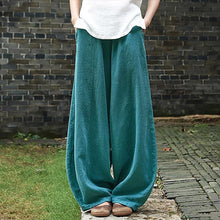 Load image into Gallery viewer, Pantalón casual de algodón de lino ramio