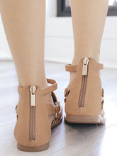 Load image into Gallery viewer, Women's open-toe flat sandals