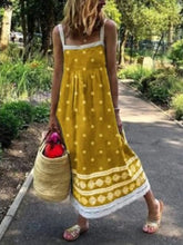 Load image into Gallery viewer, Vestido feminino com franjas de bolinhas
