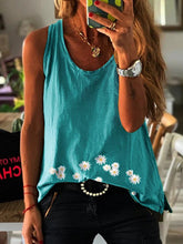 Load image into Gallery viewer, Camiseta feminina com estampa floral Daisy