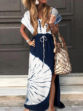 Load image into Gallery viewer, Vestido feminino estampado solto