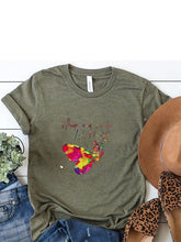 Load image into Gallery viewer, Wild butterfly print T-shirt
