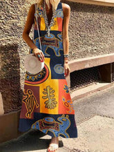 Load image into Gallery viewer, Women's V-neck Sleeveless Dress