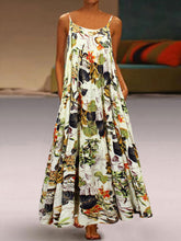 Load image into Gallery viewer, Vestido largo estampado mujer