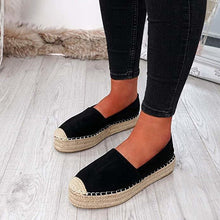 Load image into Gallery viewer, Women's Knitted Round Toe Fashion Shoes
