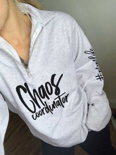 Load image into Gallery viewer, Chaos Coordinator Mom Zip Hoodie
