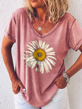 Load image into Gallery viewer, Casual short sleeve dog print t-shirt for women
