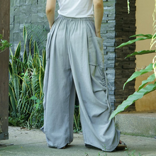 Load image into Gallery viewer, Women's boho side pockets with wide flared pants
