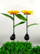 Load image into Gallery viewer, Lanterna Solar Decoração Girassol

