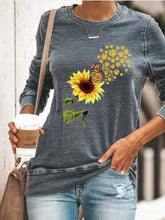 Load image into Gallery viewer, Moletom Girassol Pata Borboleta para Mulheres
