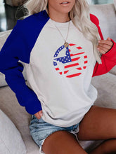 Load image into Gallery viewer, Sudadera Independence Day Flag Star
