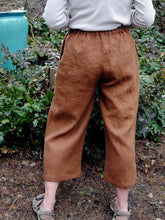 Load image into Gallery viewer, Women's High Waist Cotton Linen Casual Pants
