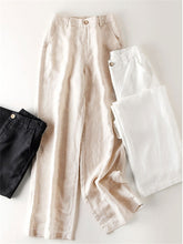 Load image into Gallery viewer, Plain wide trousers
