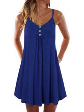 Load image into Gallery viewer, Vestido sexy suelto con tirantes en V
