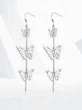 Load image into Gallery viewer, Pendientes de plata con nudo de moda
