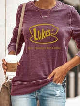 Load image into Gallery viewer, Moletom com tema feminino Luke's Diner Gilmore Girls
